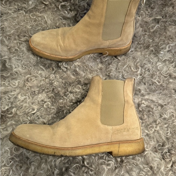 COMMON PROJECTS WOMENS SUEDE CHELSEA BOOT 37 - Picture 4 of 6